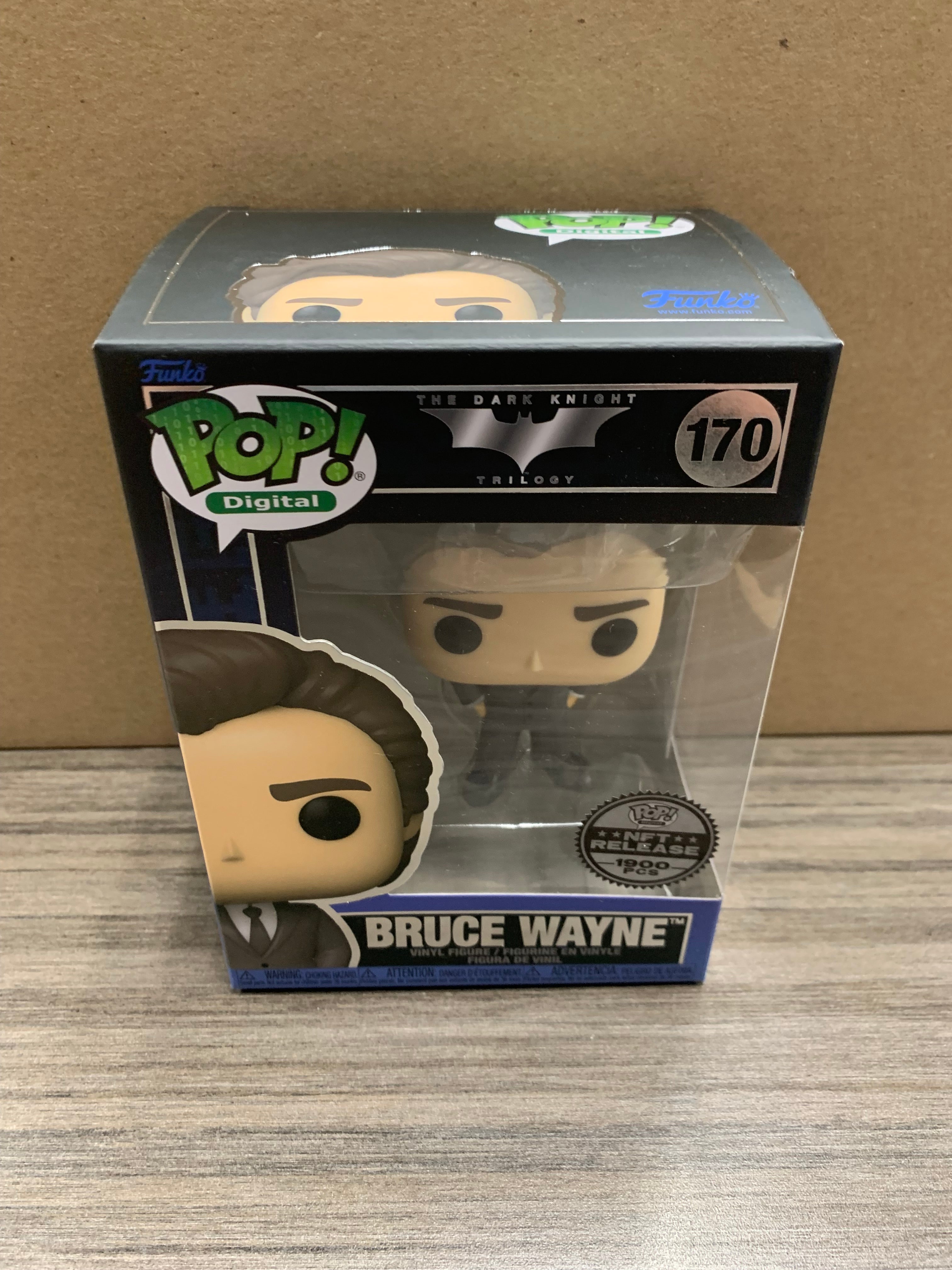 The Dark Night Trilogy Bruce Wayne NFT Funko Pop #170