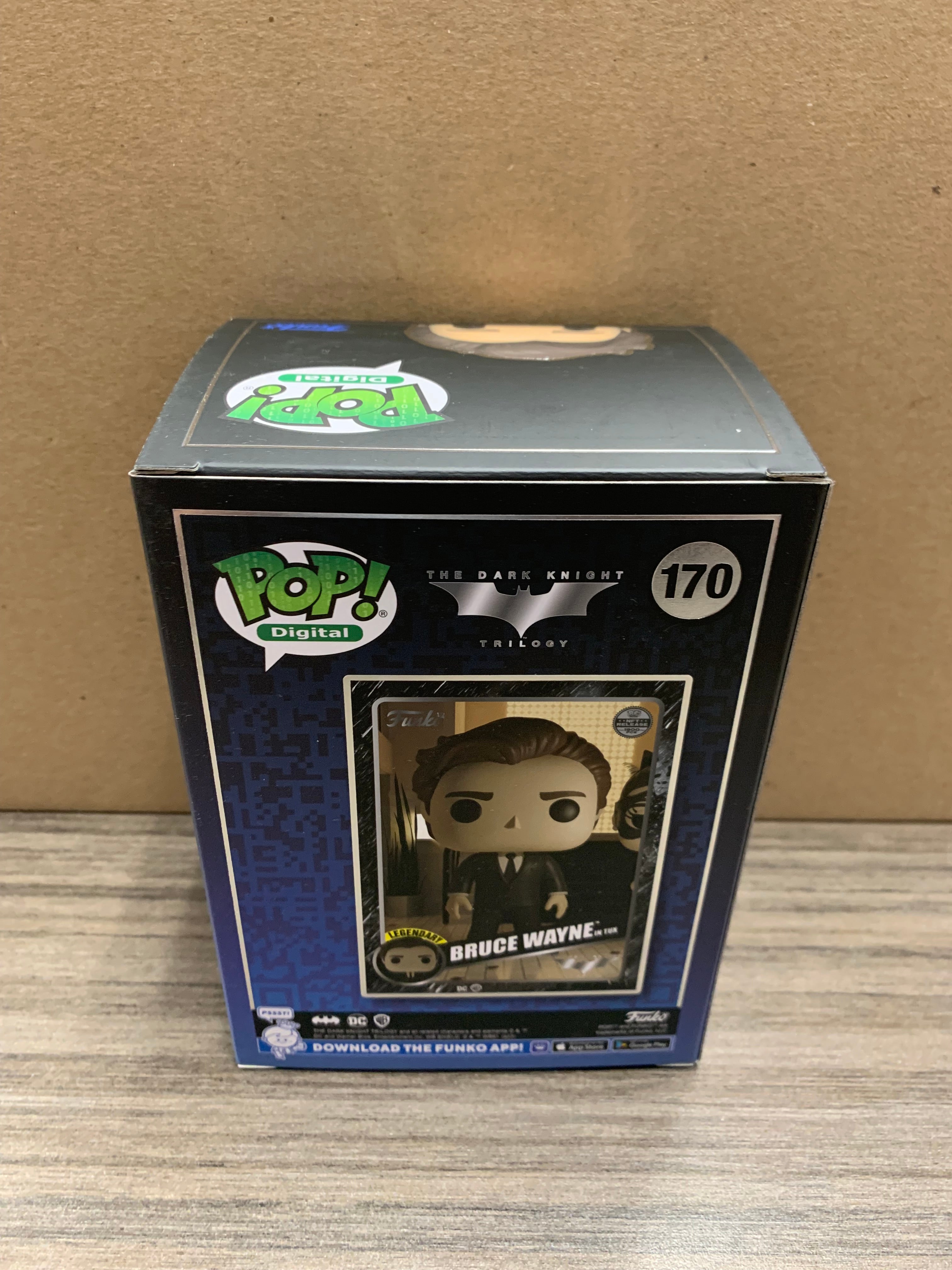 The Dark Night Trilogy Bruce Wayne NFT Funko Pop #170