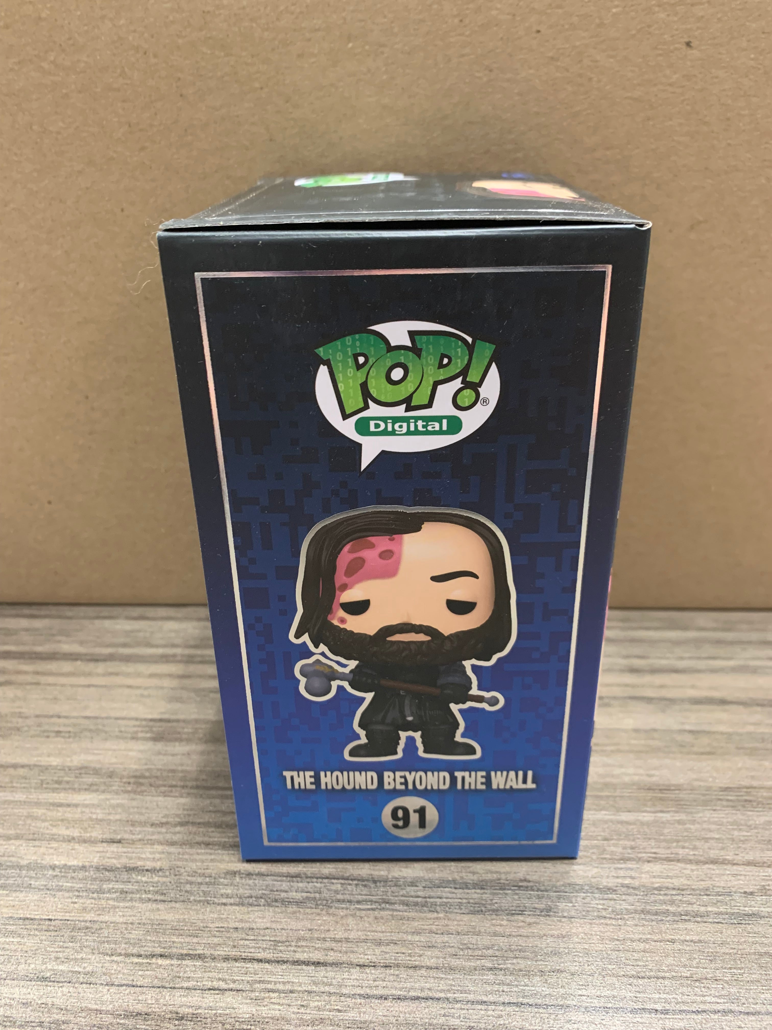 Game of Thrones The Hound Beyond The Wall NFT Funko Pop #91