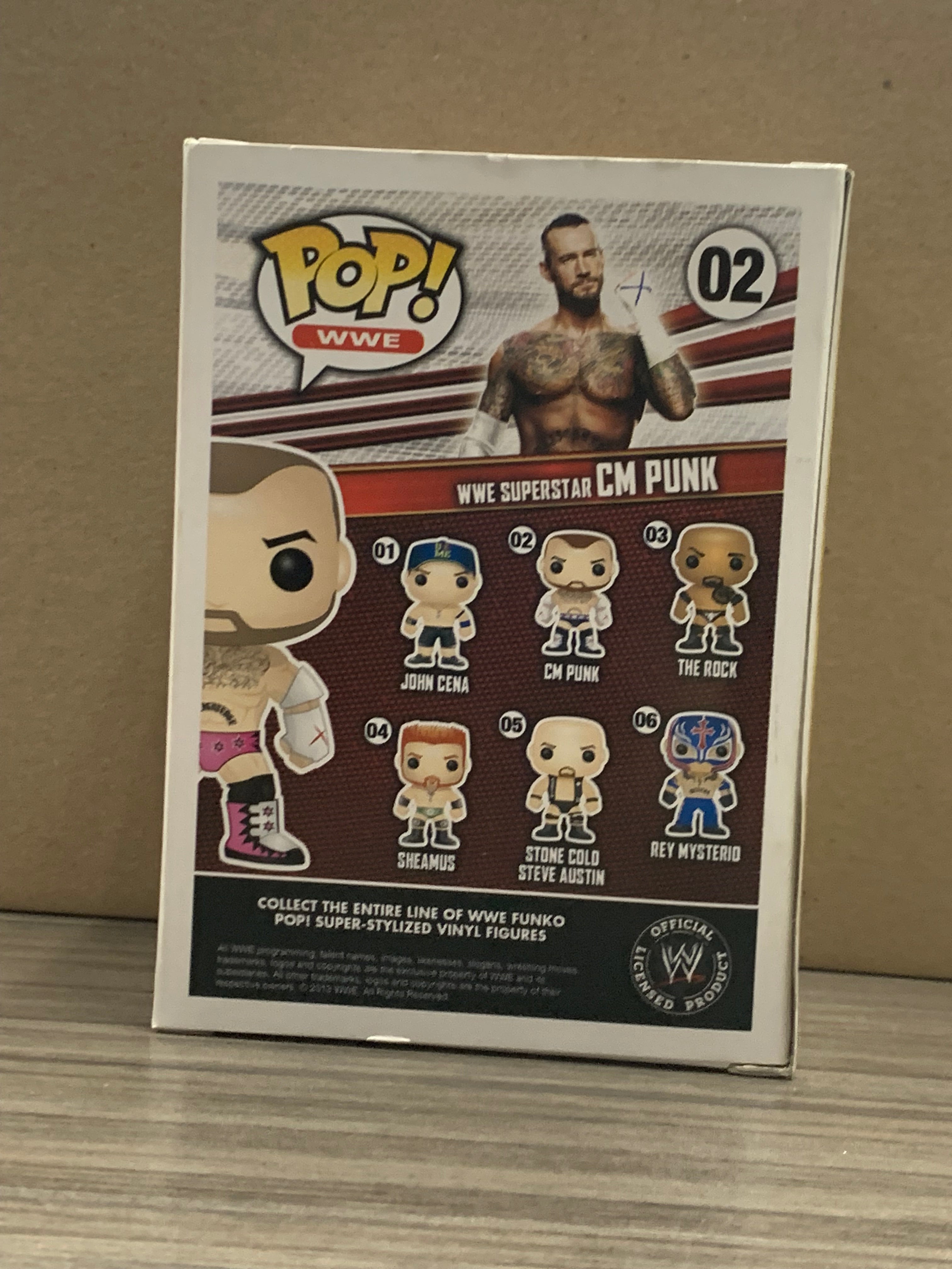 WWE CM Punk (2013) 02 (pink)