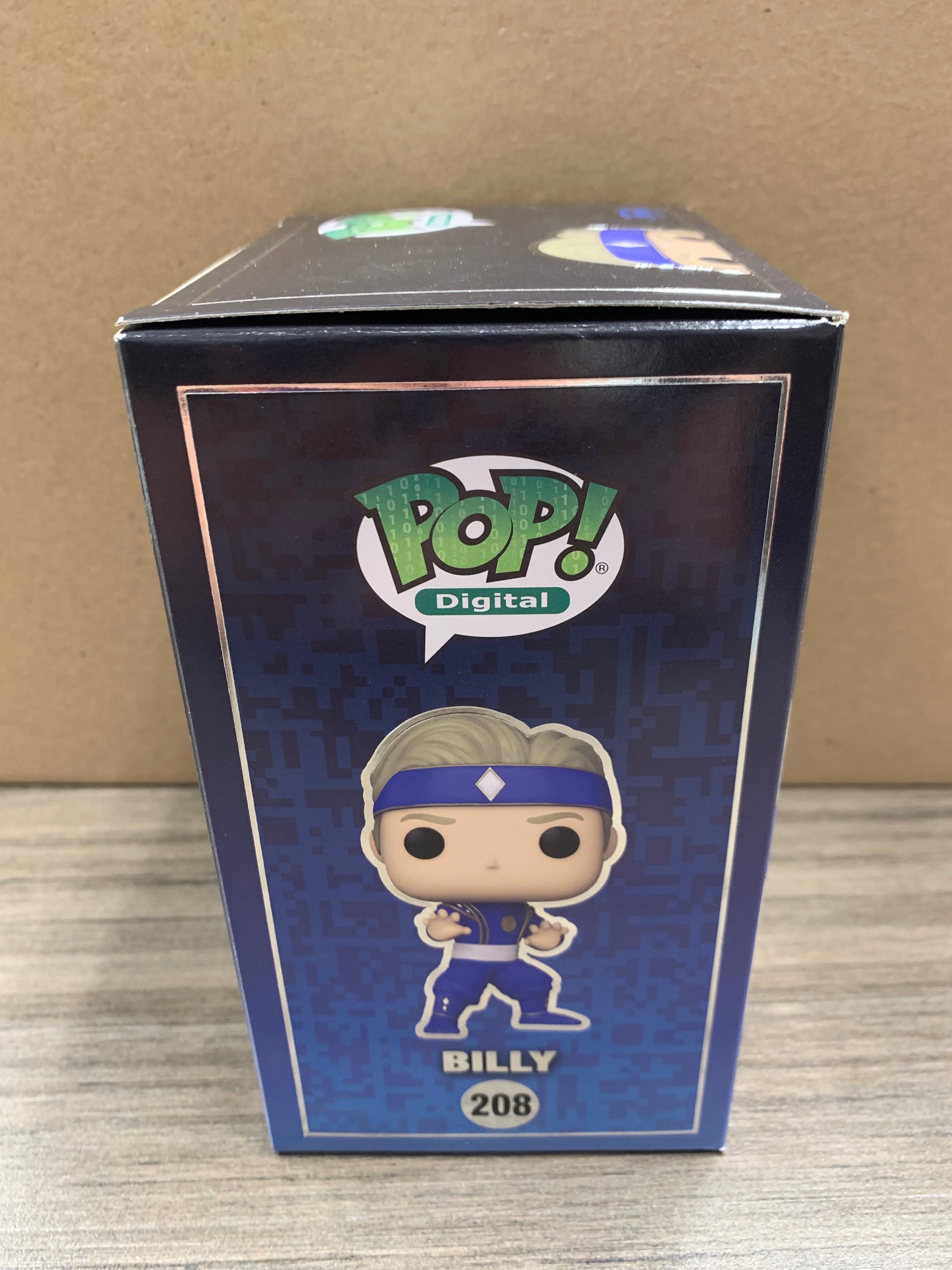 Mighty Morphin Power Rangers Billy NFT Funko Pop #208