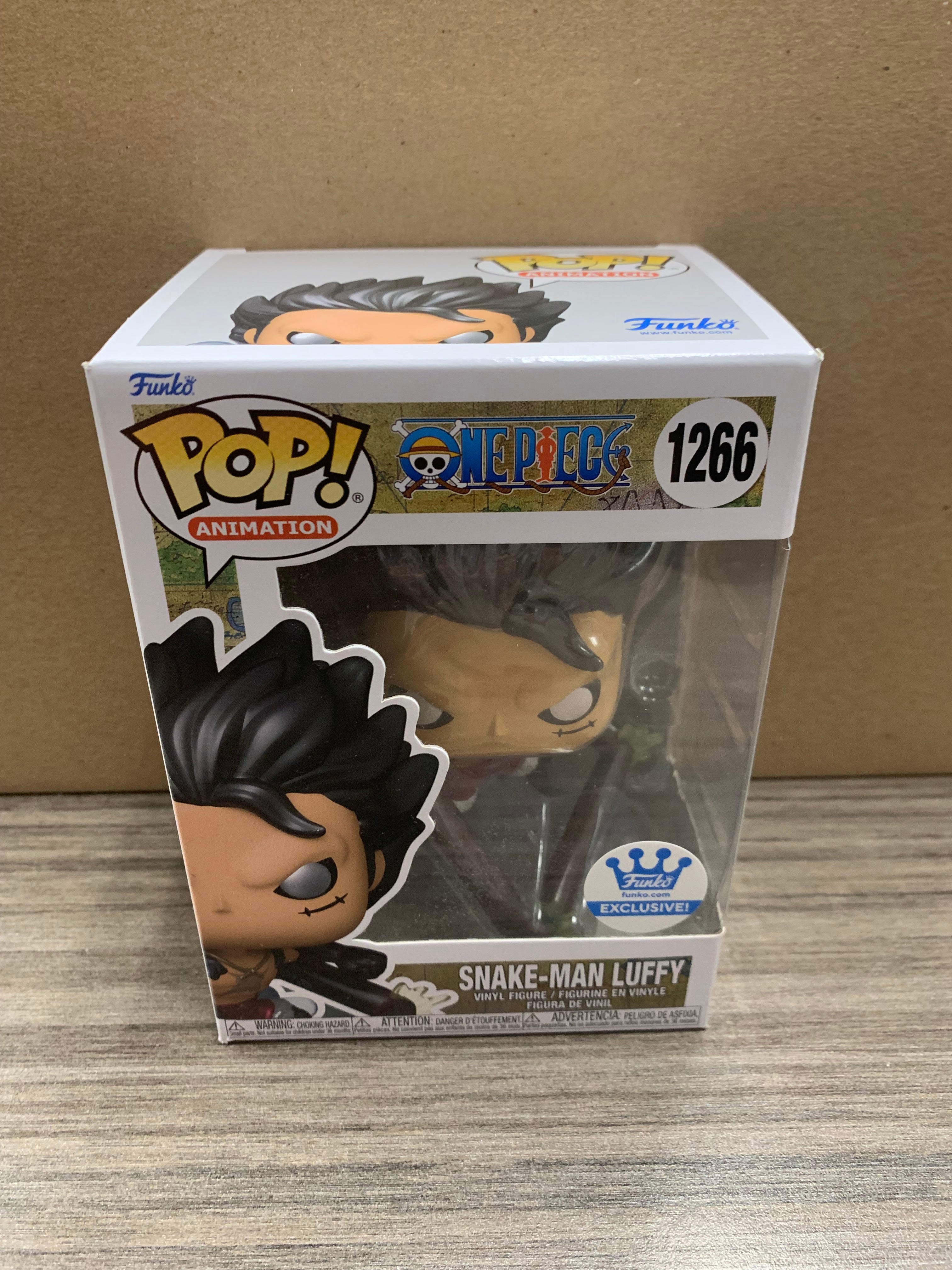 One Piece Snake-Man Luffy Exclusive Funko Pop #1266