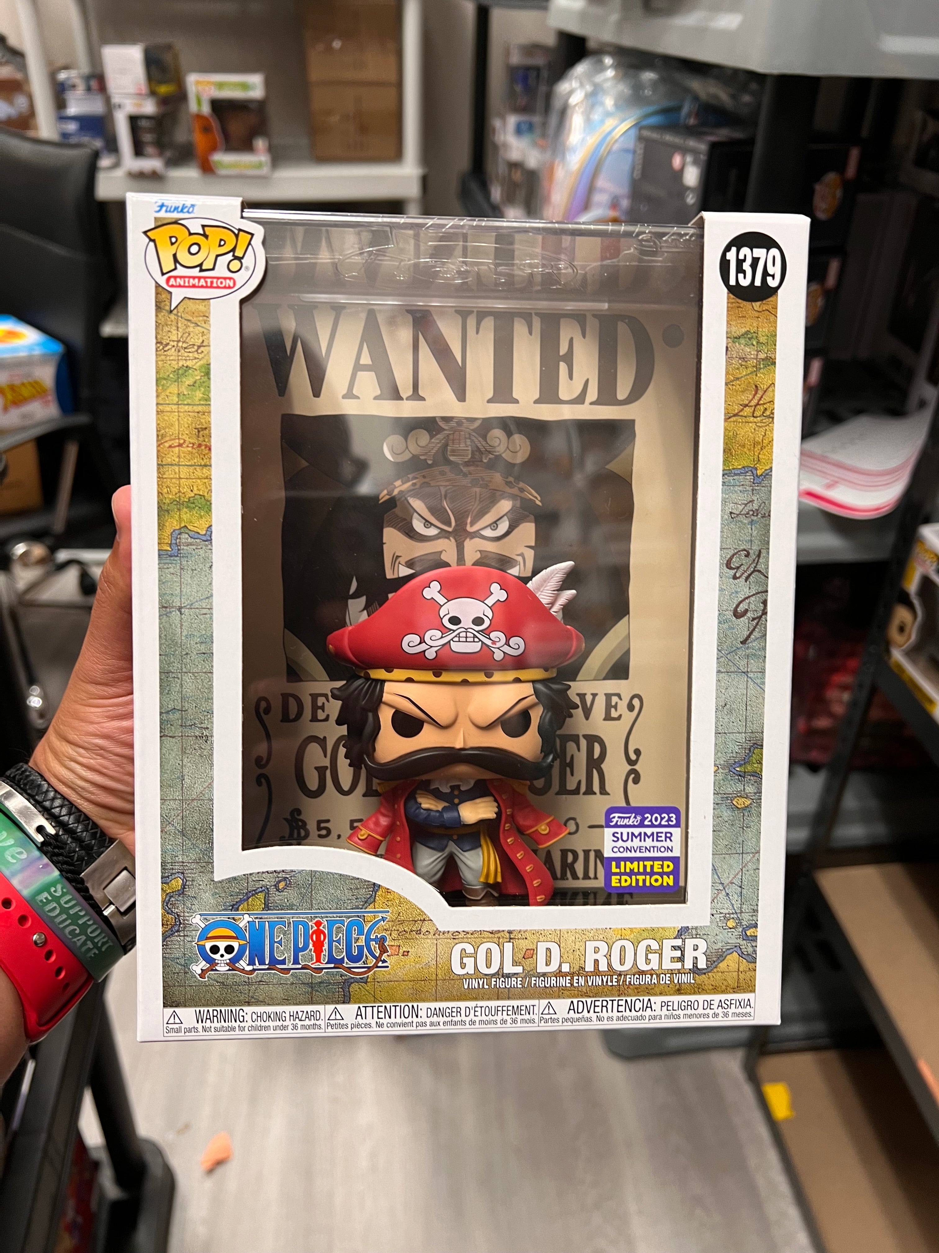 Gol D. Rogers Wanted Poster 1379 ( Shared) Funko Pop