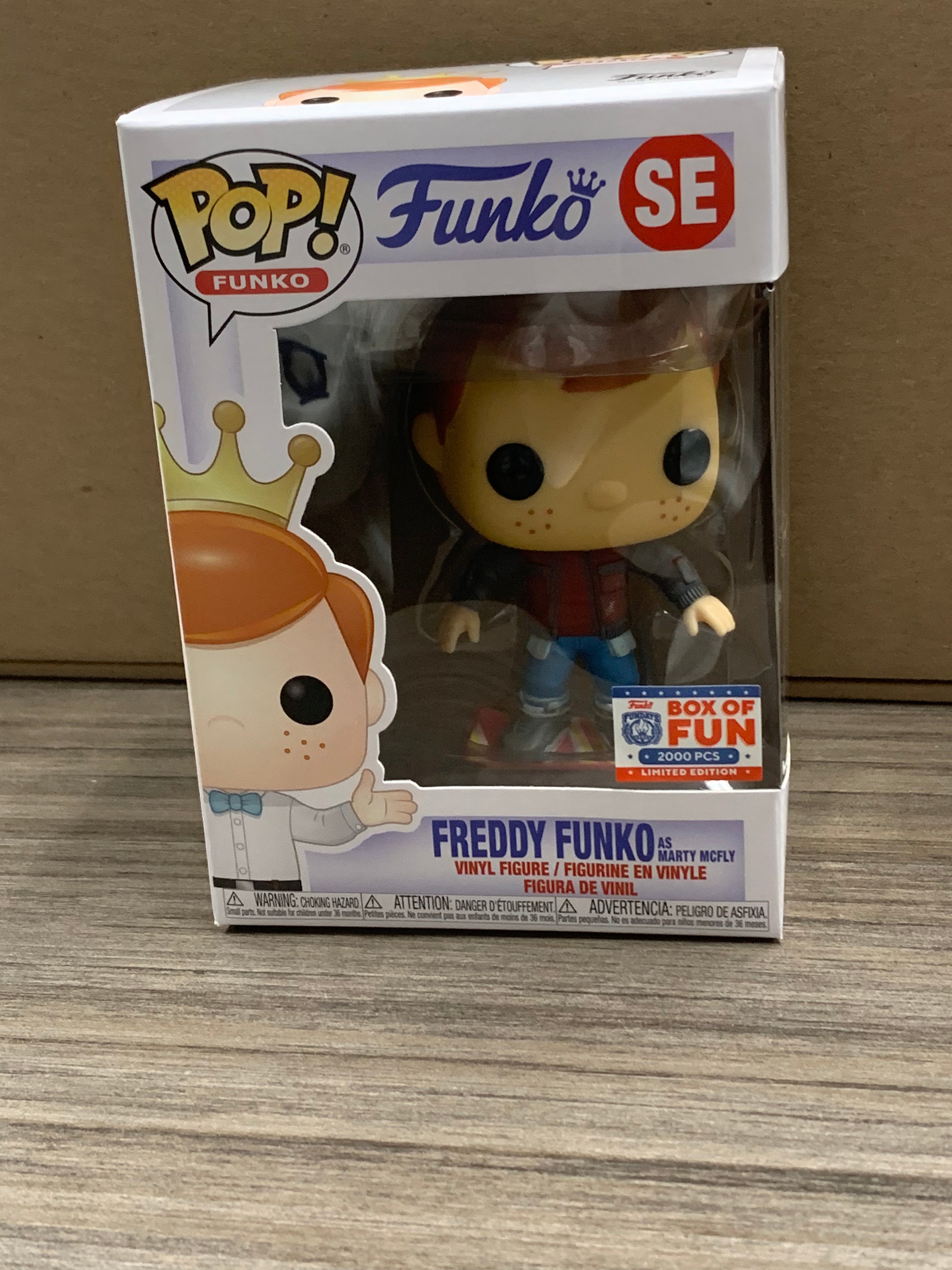 Freddy Funko as Marty McFly (2000 PCS) Funko Pop!