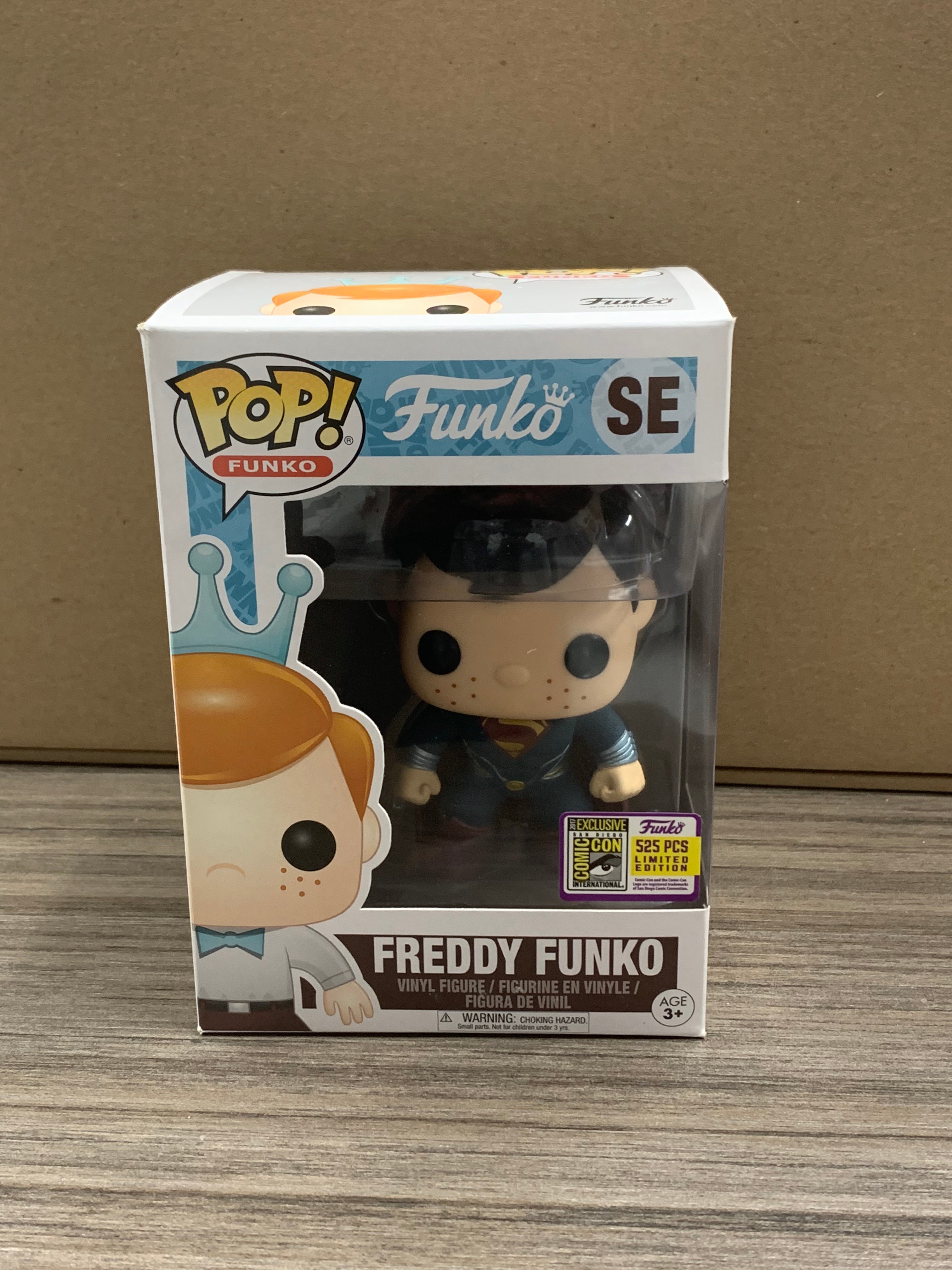 Freddy Funko as Superman SDCC (525 PCS) Funko Pop!