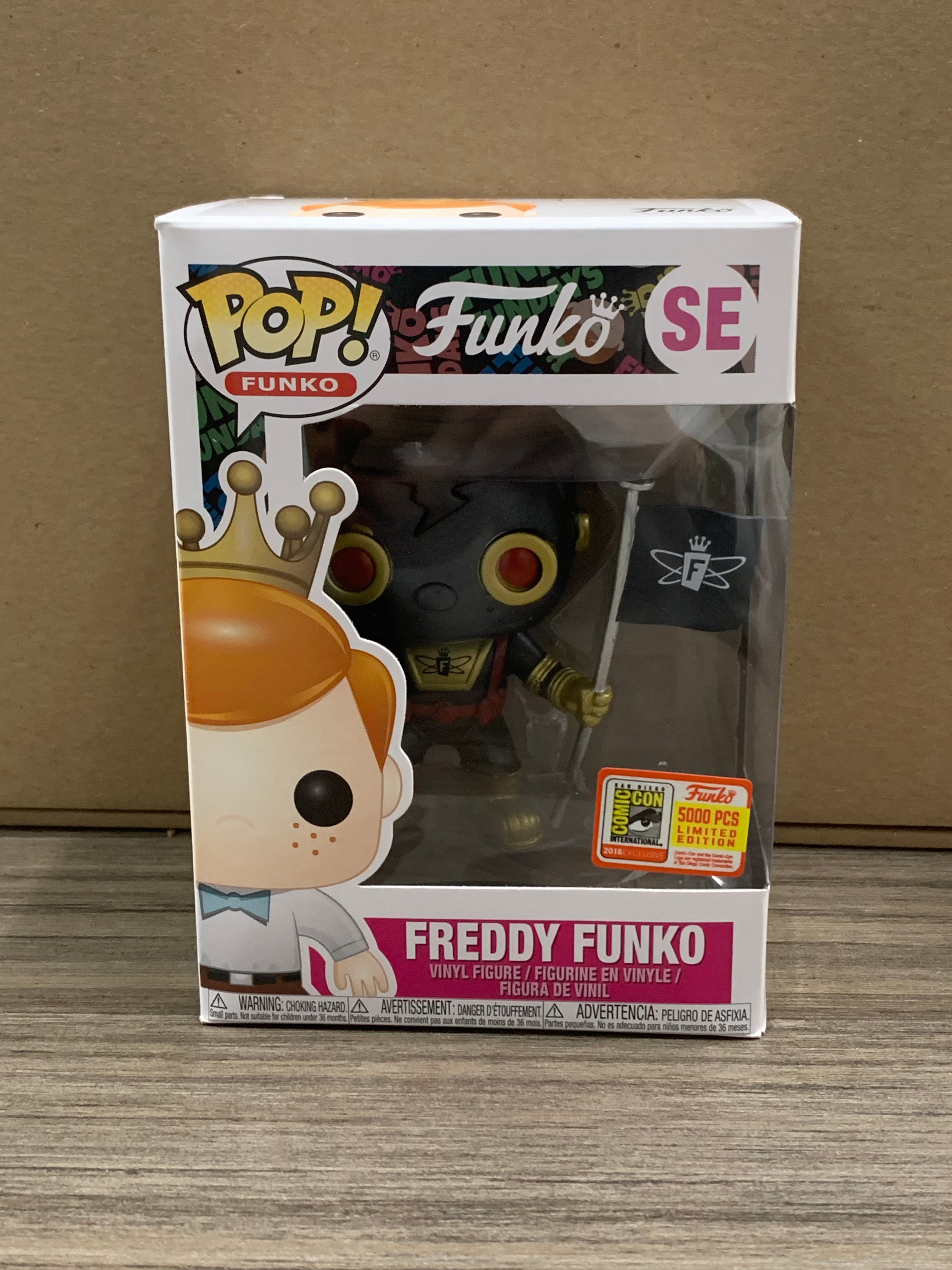 Freddy Funko Space Robot (Black) - Funko Fundays 2018 Exclusive