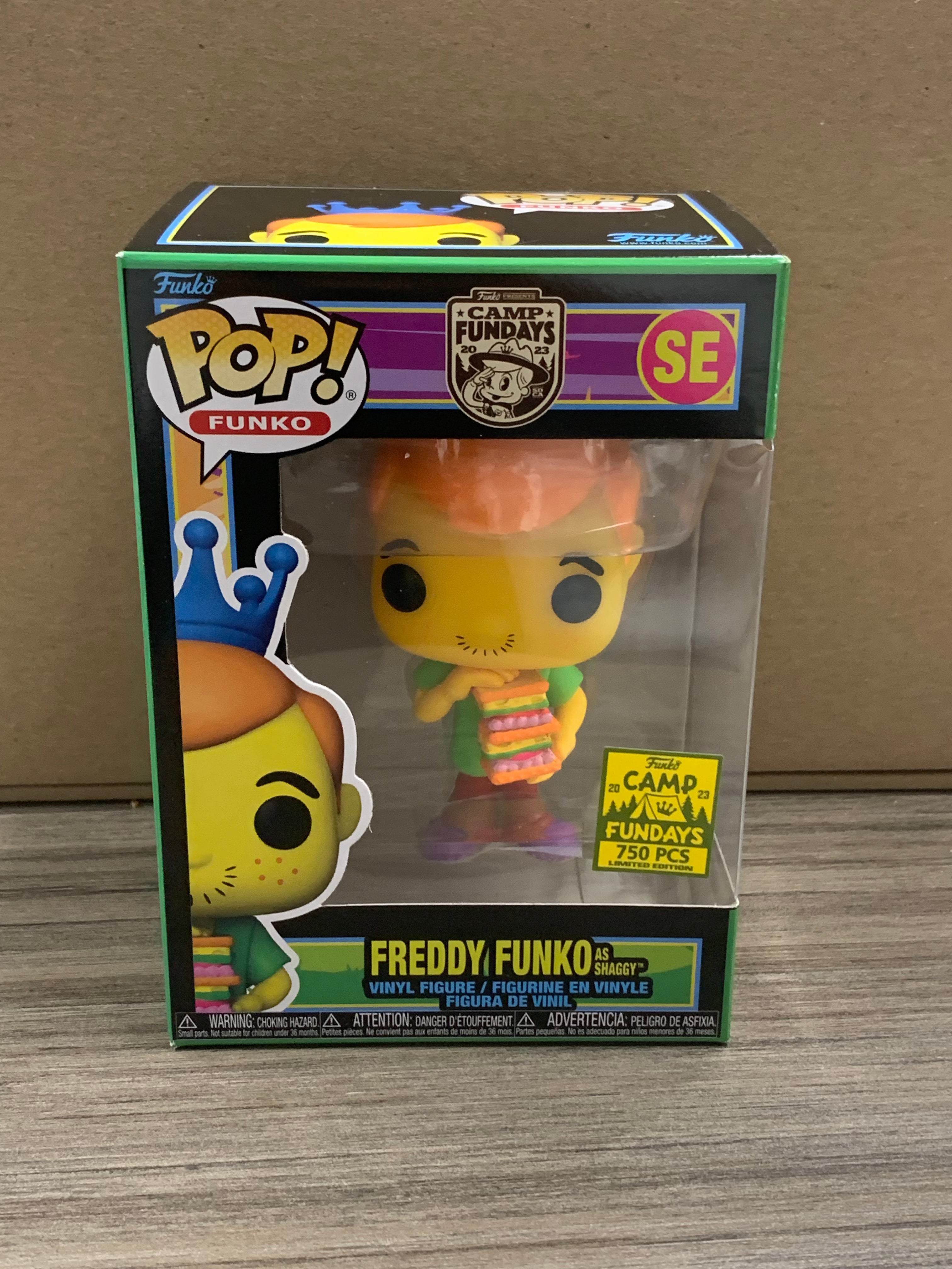 Freddy Funko as Shaggy BL (750 PCS) Funko Pop!