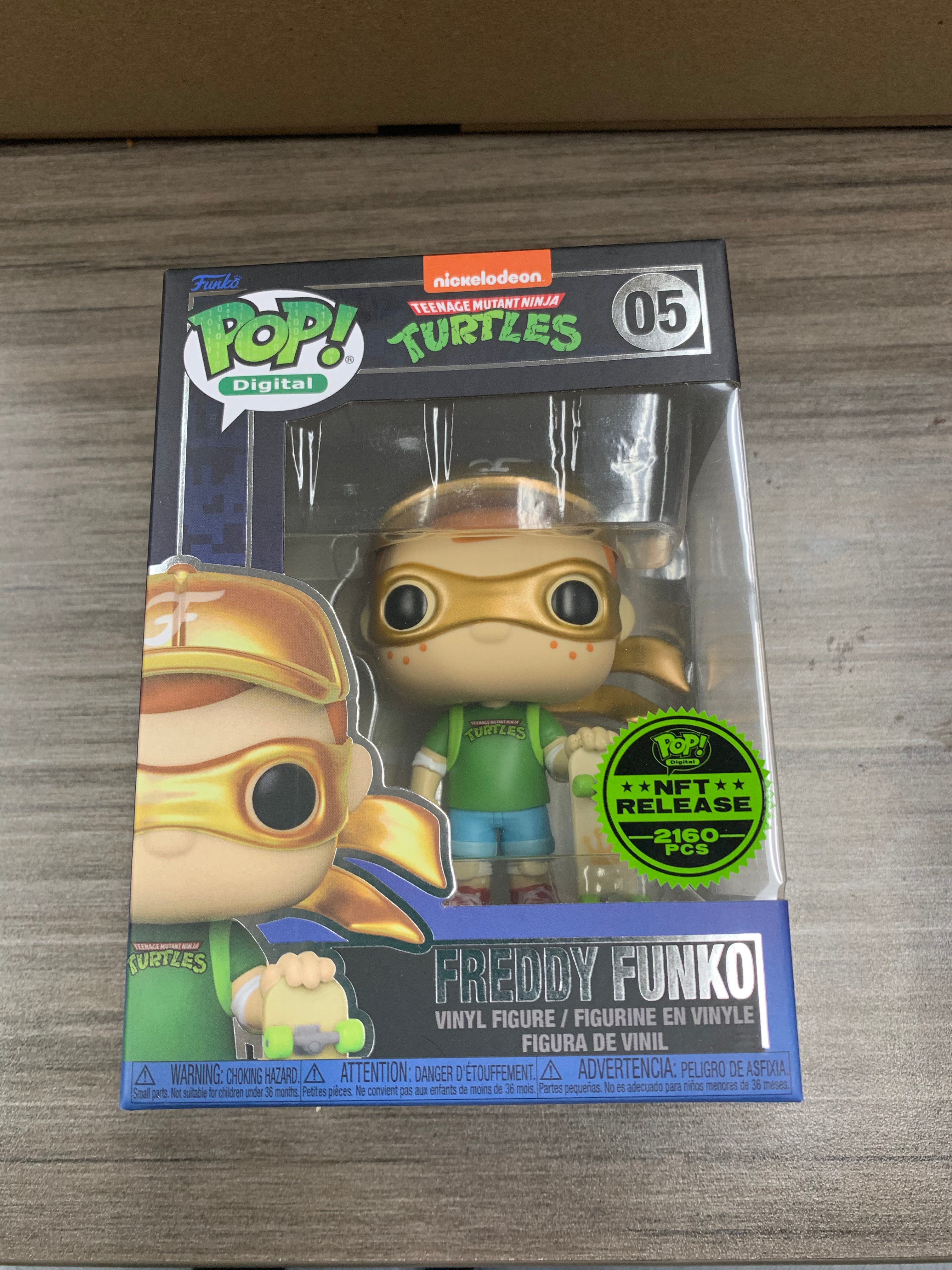 Freddy Funko TMNT -  NFT (Digital Pop! Release) - Funko Pop!