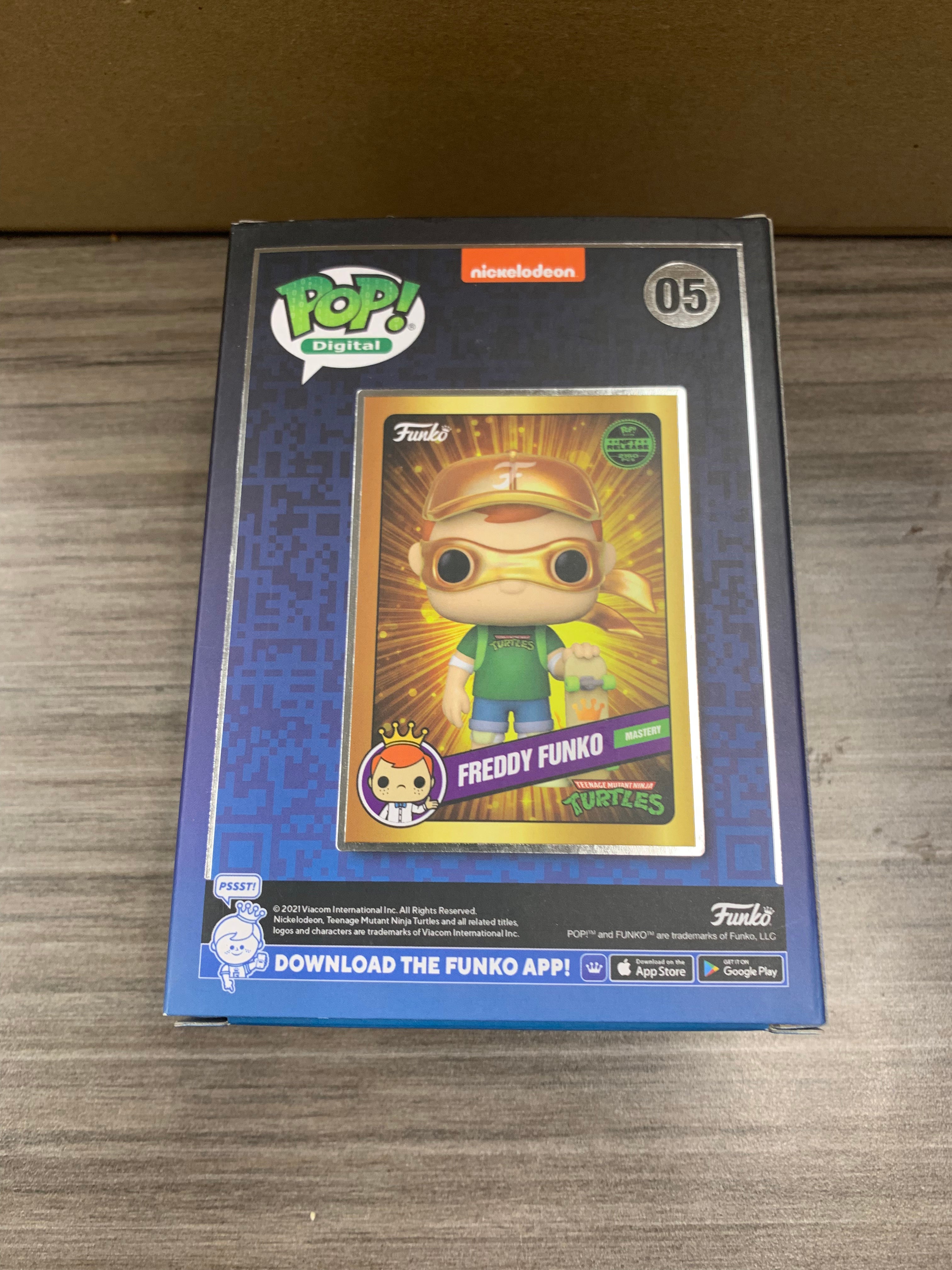 Freddy Funko TMNT -  NFT (Digital Pop! Release) - Funko Pop!