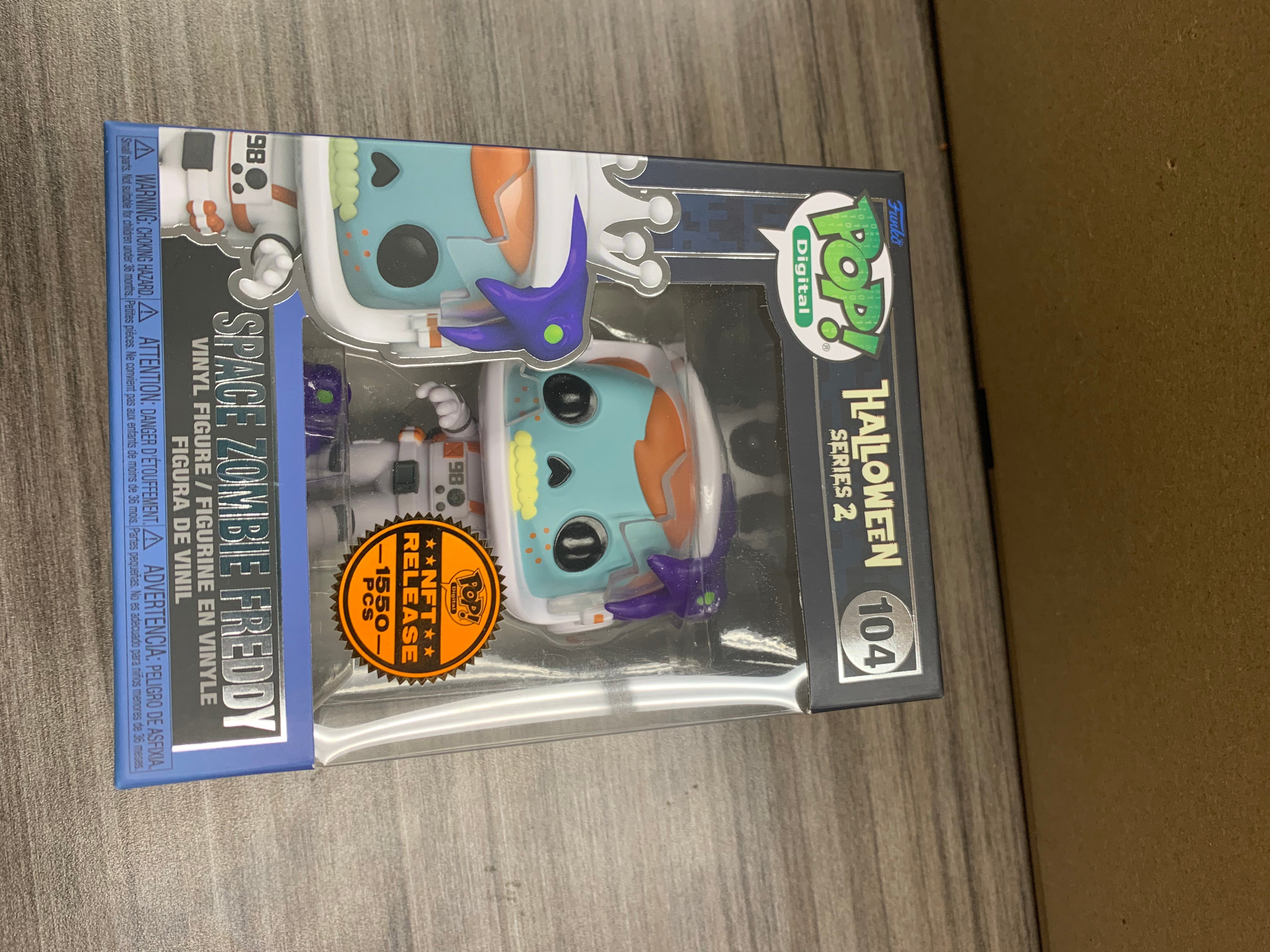 Freddy Funko - Space Zombie Freddy 104 NFT (Digital Pop!)