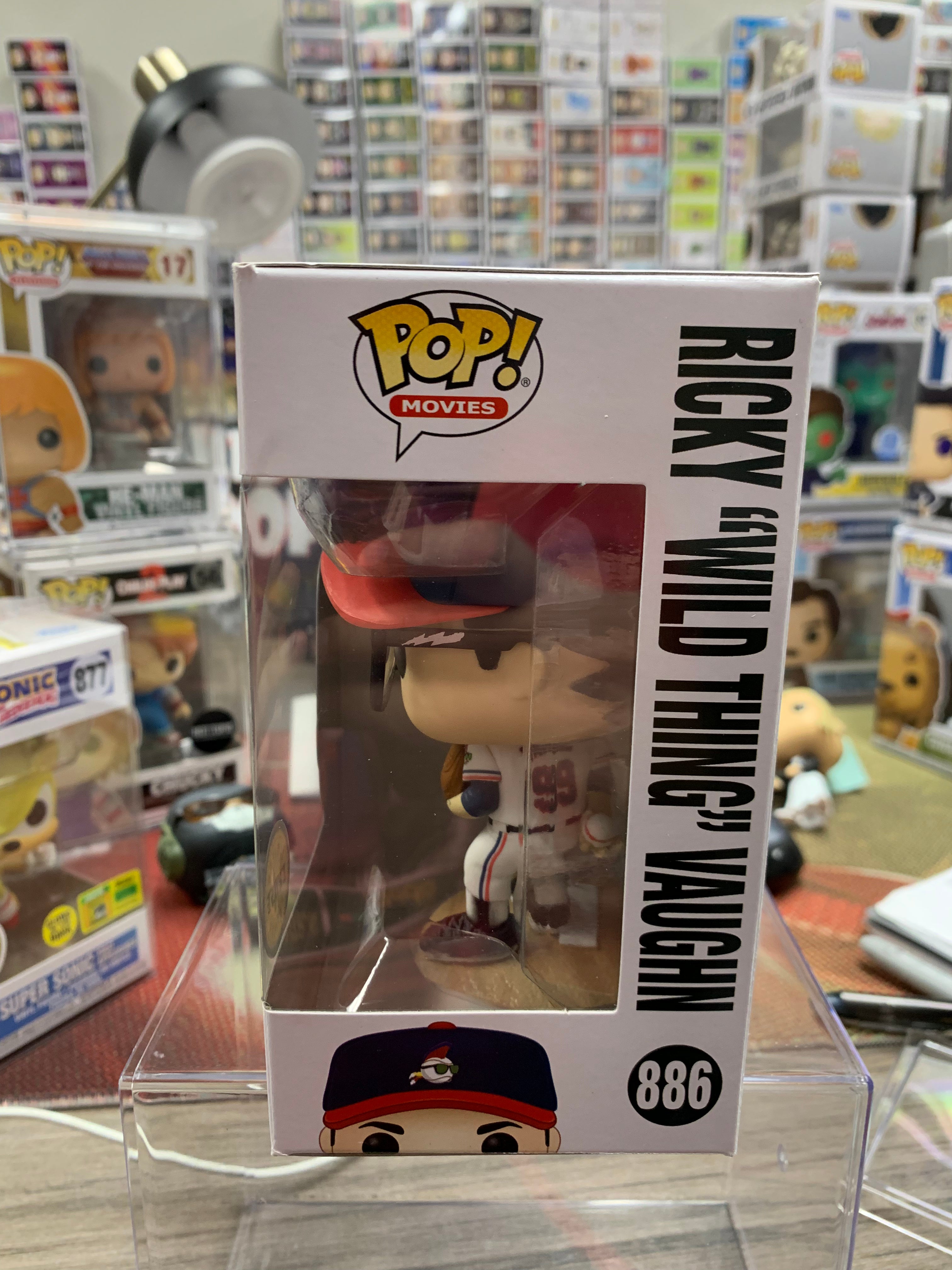 Ricky “Wild Thing” Vaughn CHASE Funko Pop 886