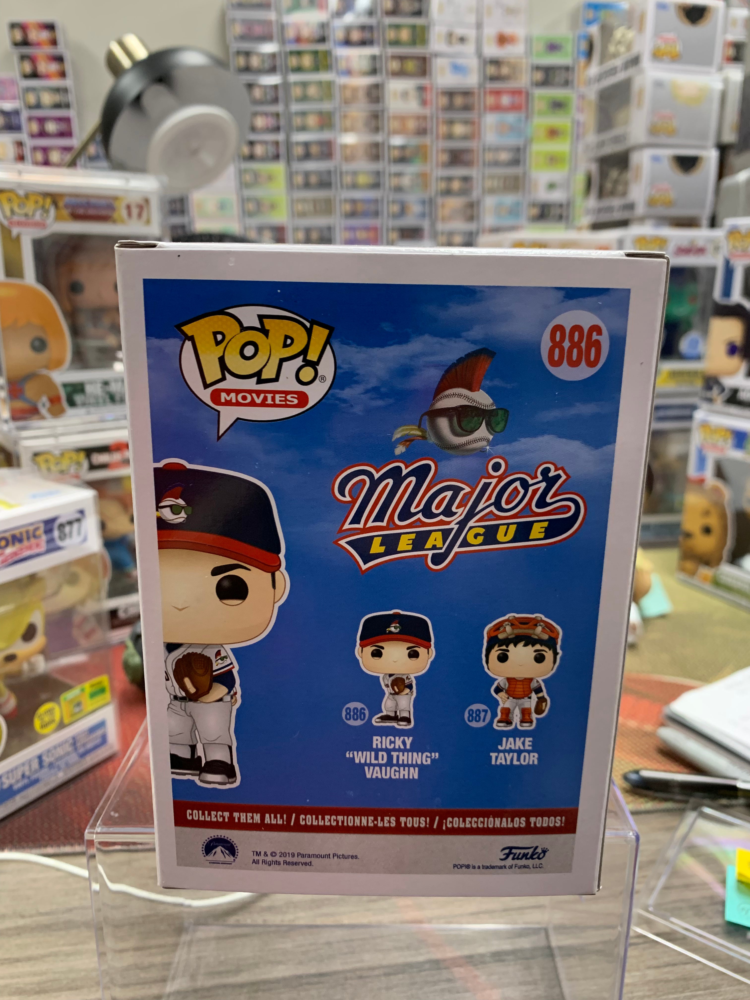 Ricky “Wild Thing” Vaughn CHASE Funko Pop 886