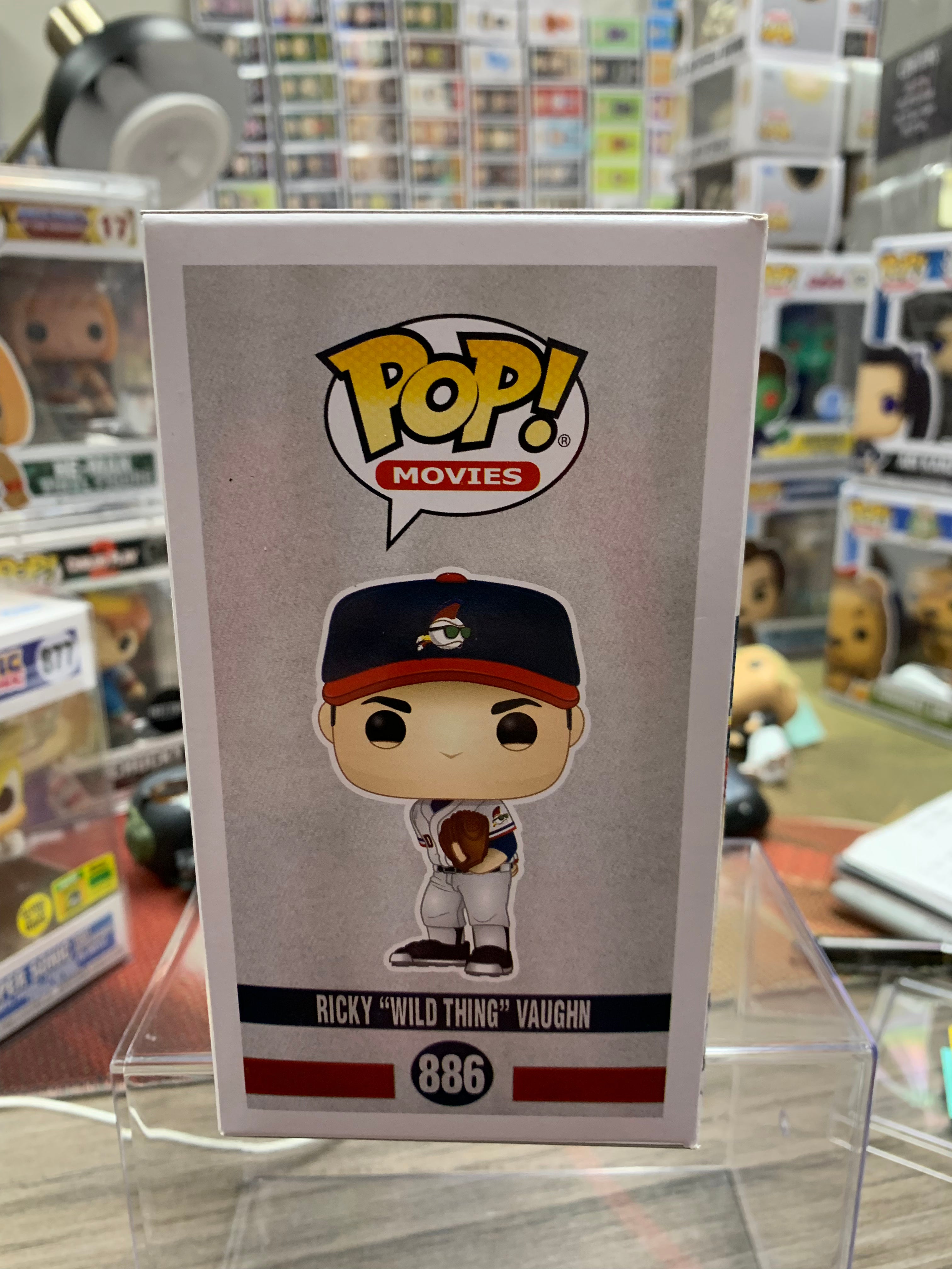 Ricky “Wild Thing” Vaughn CHASE Funko Pop 886