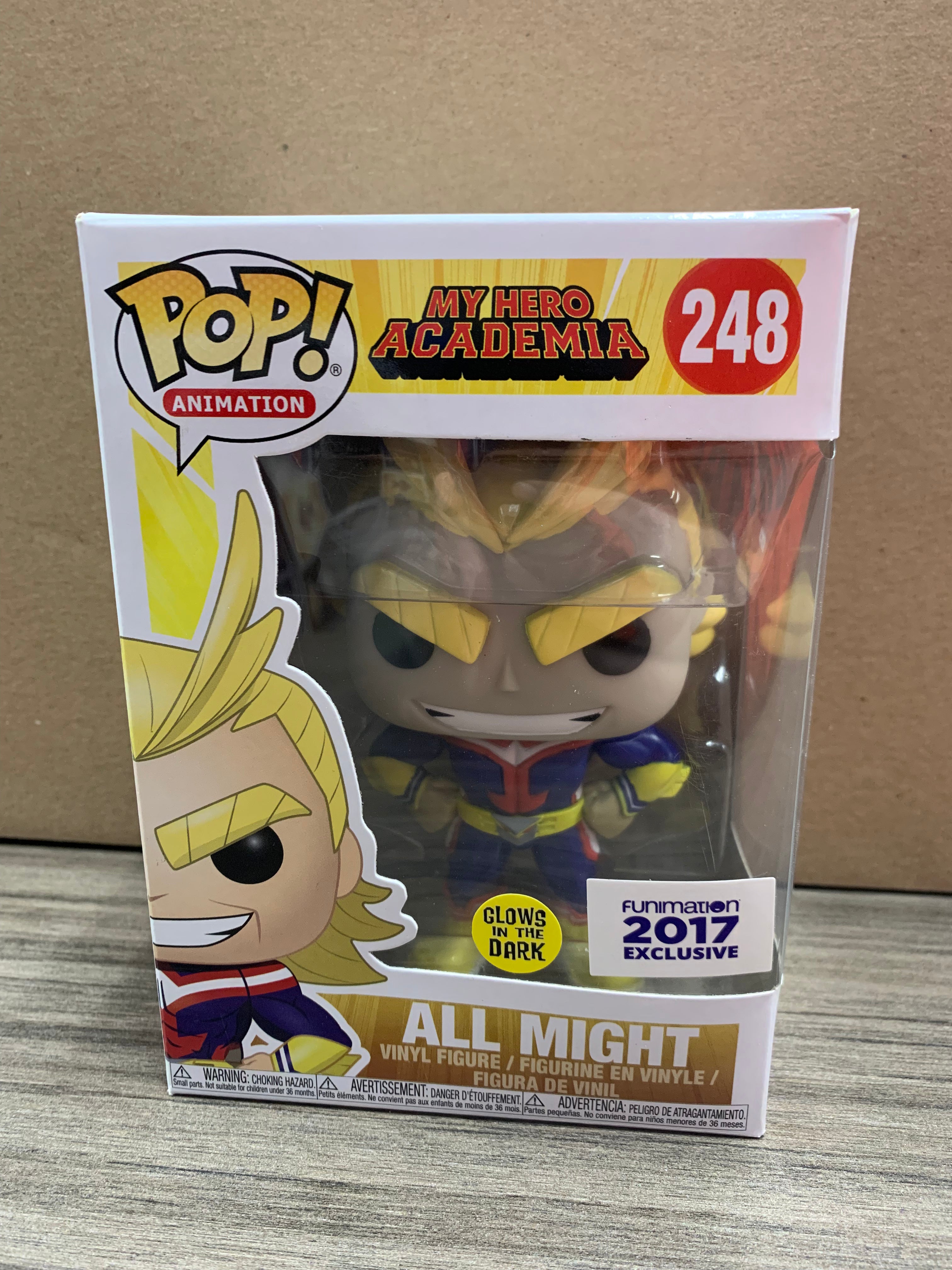 All Might (2017) GITD 248 Funko Pop