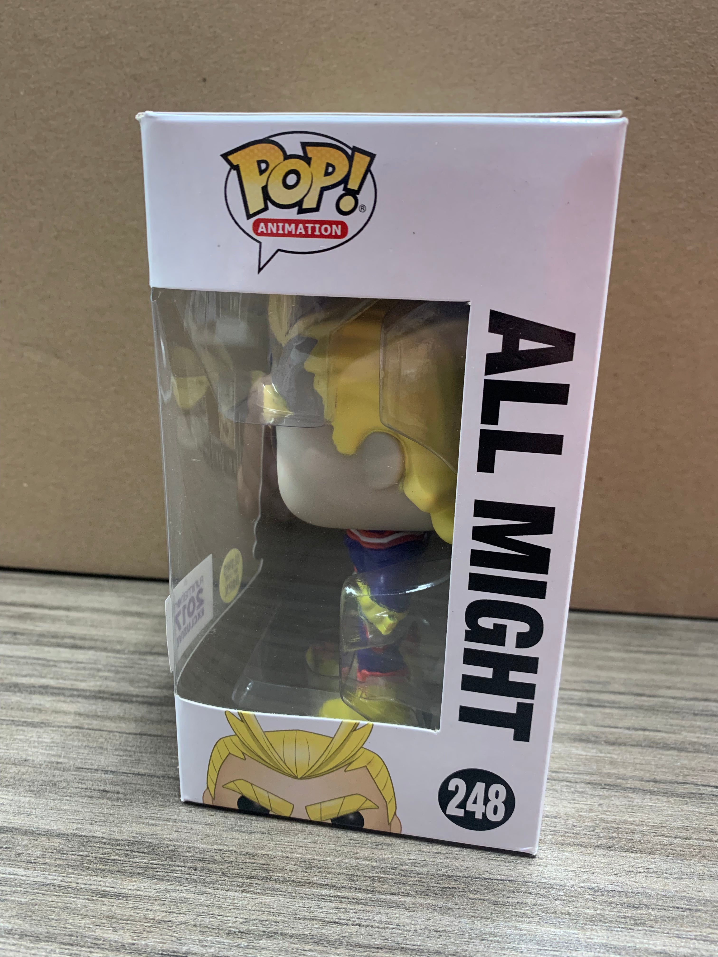 All Might (2017) GITD 248 Funko Pop