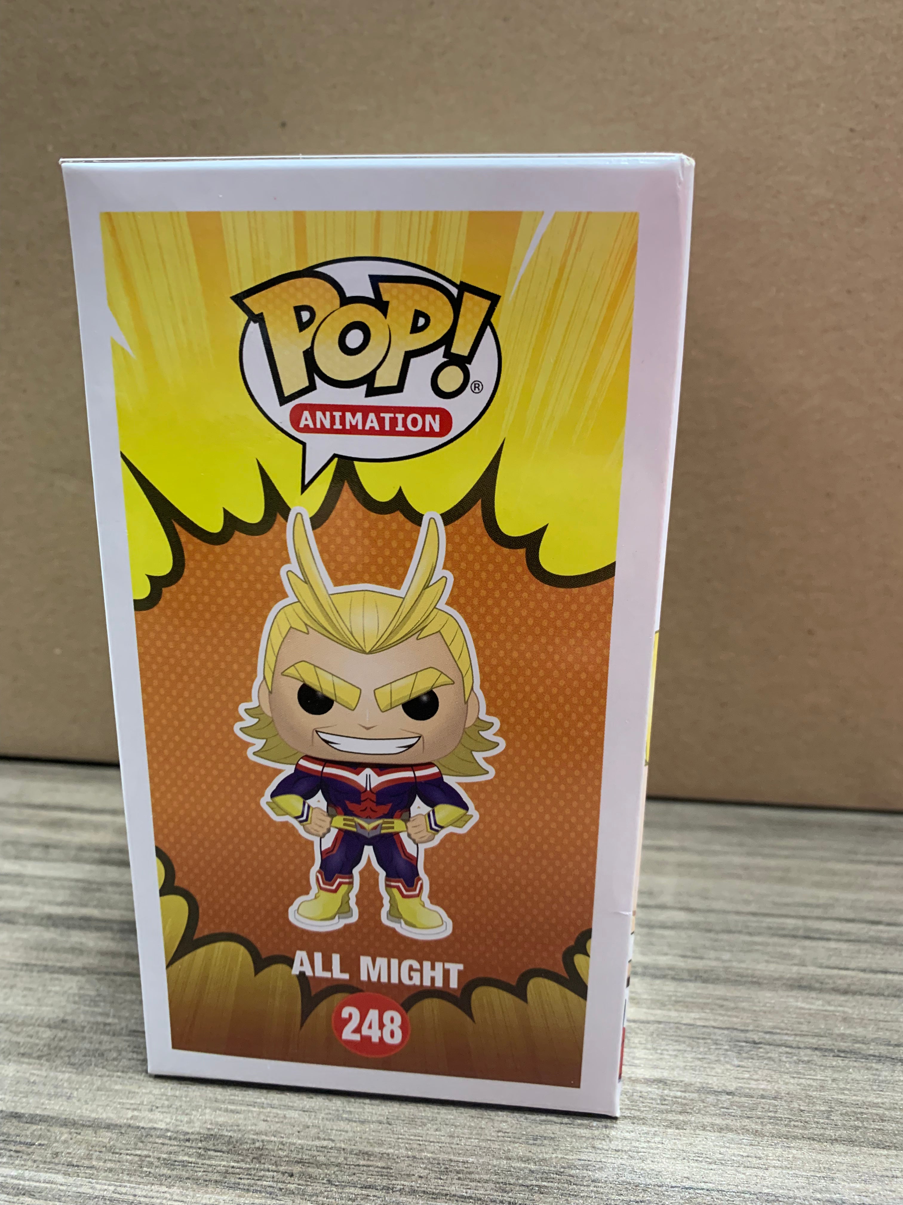 All Might (2017) GITD 248 Funko Pop