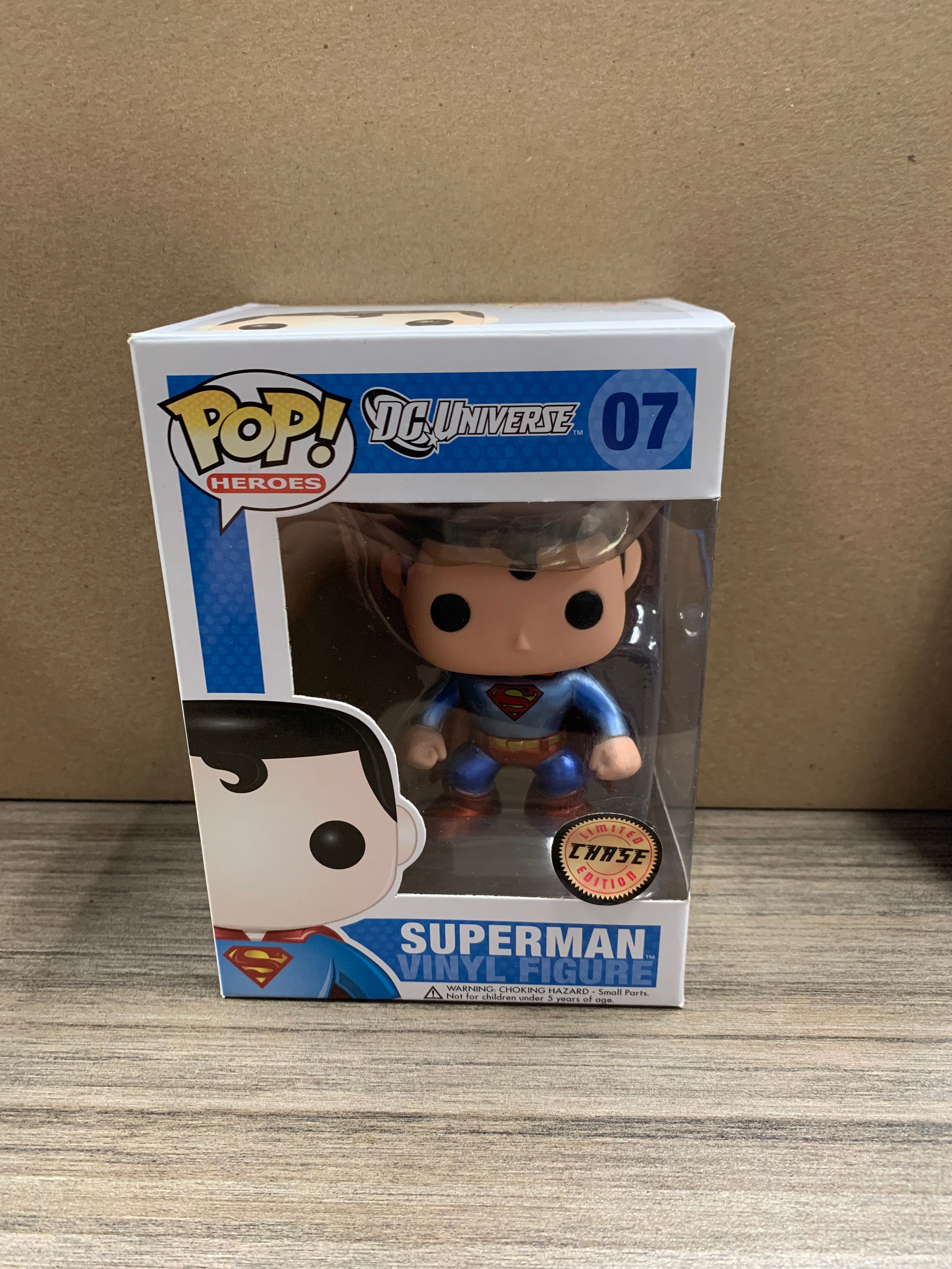 Superman CHASE 07 (2015) DC Universe Funko Pop