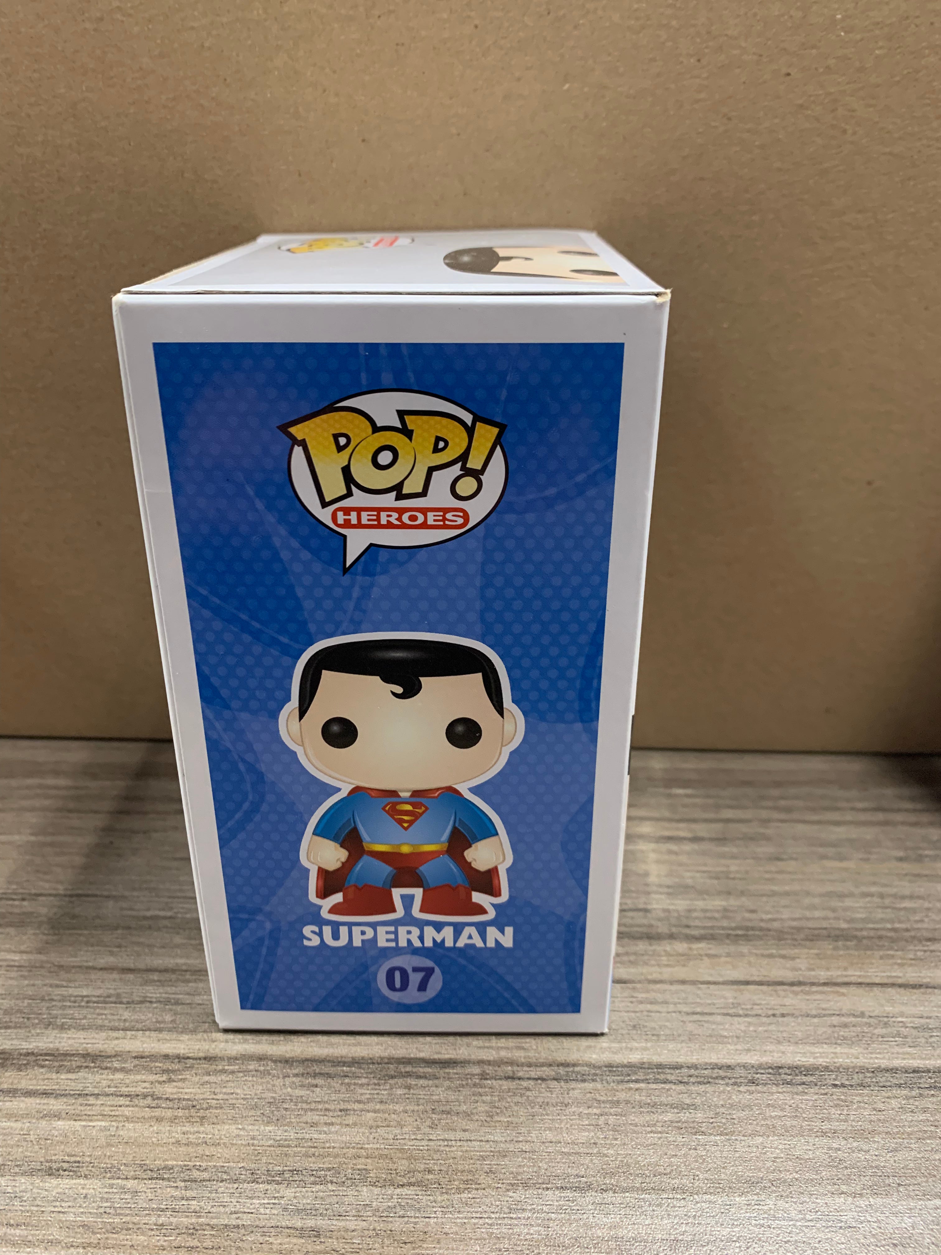 Superman CHASE 07 (2015) DC Universe Funko Pop