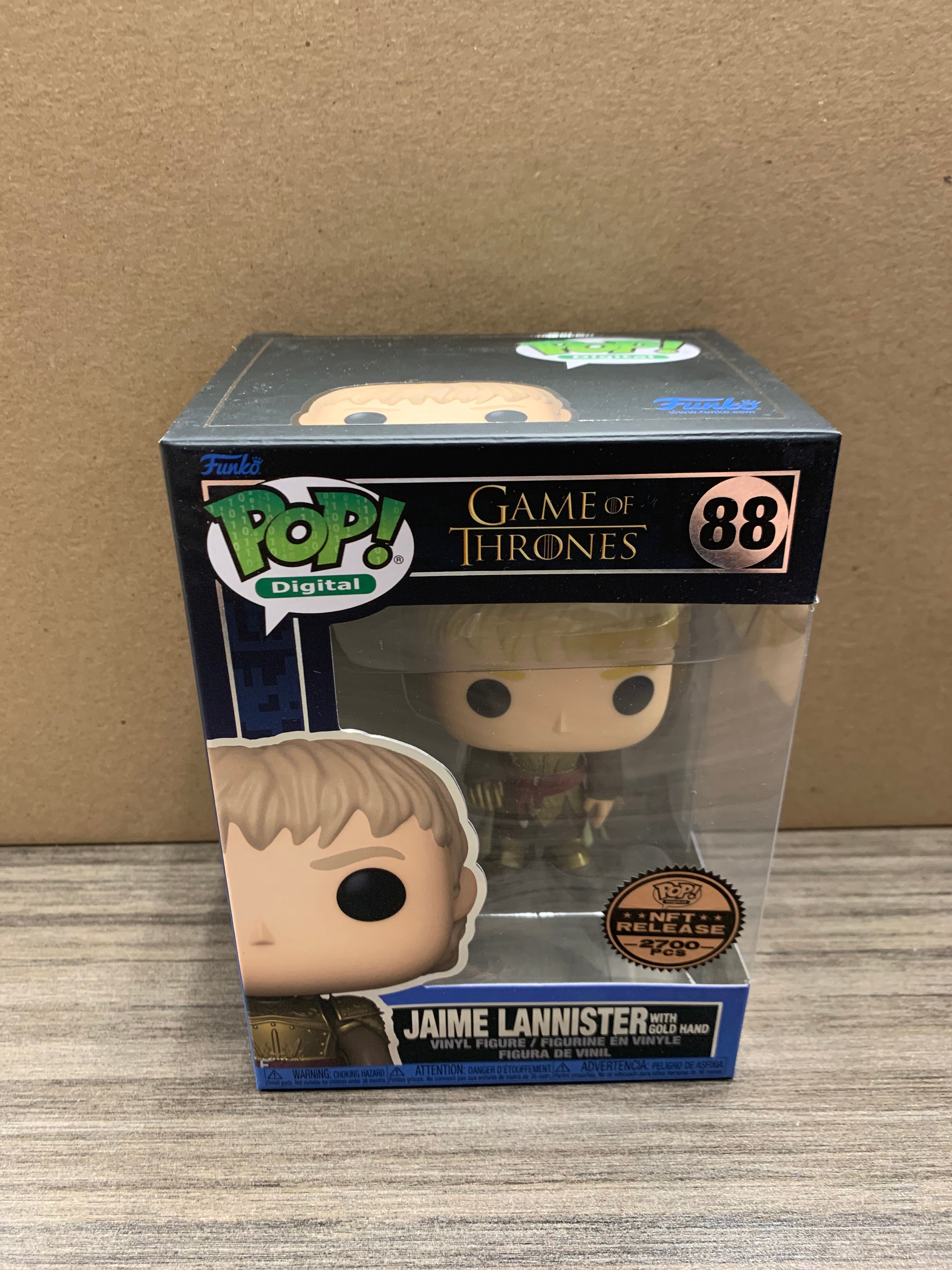 Game of Thrones Jaime Lannister NFT Funko Pop #88