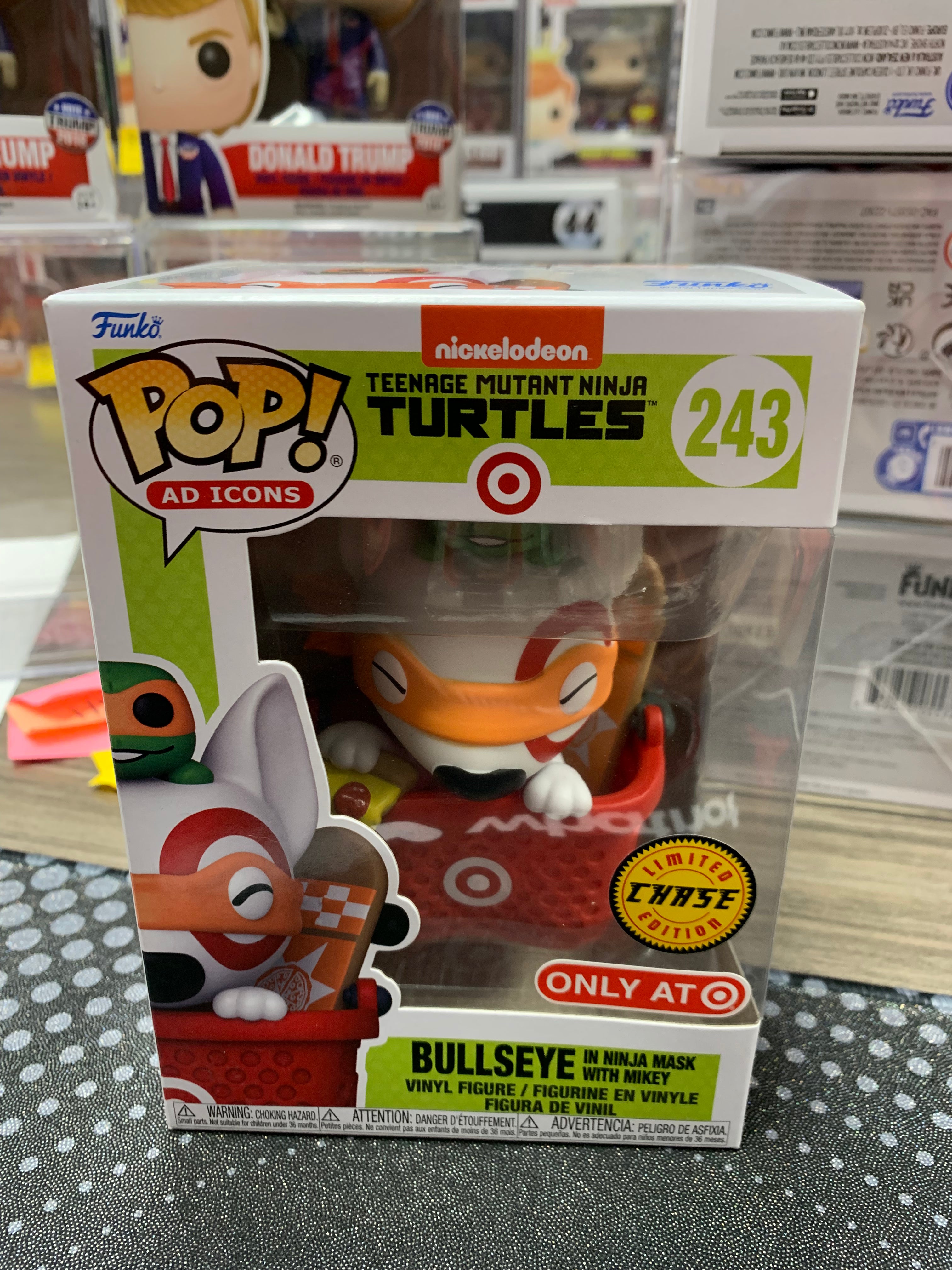 Bullseye in Ninja Mask with Mikey CHASE 243 Funko Pop