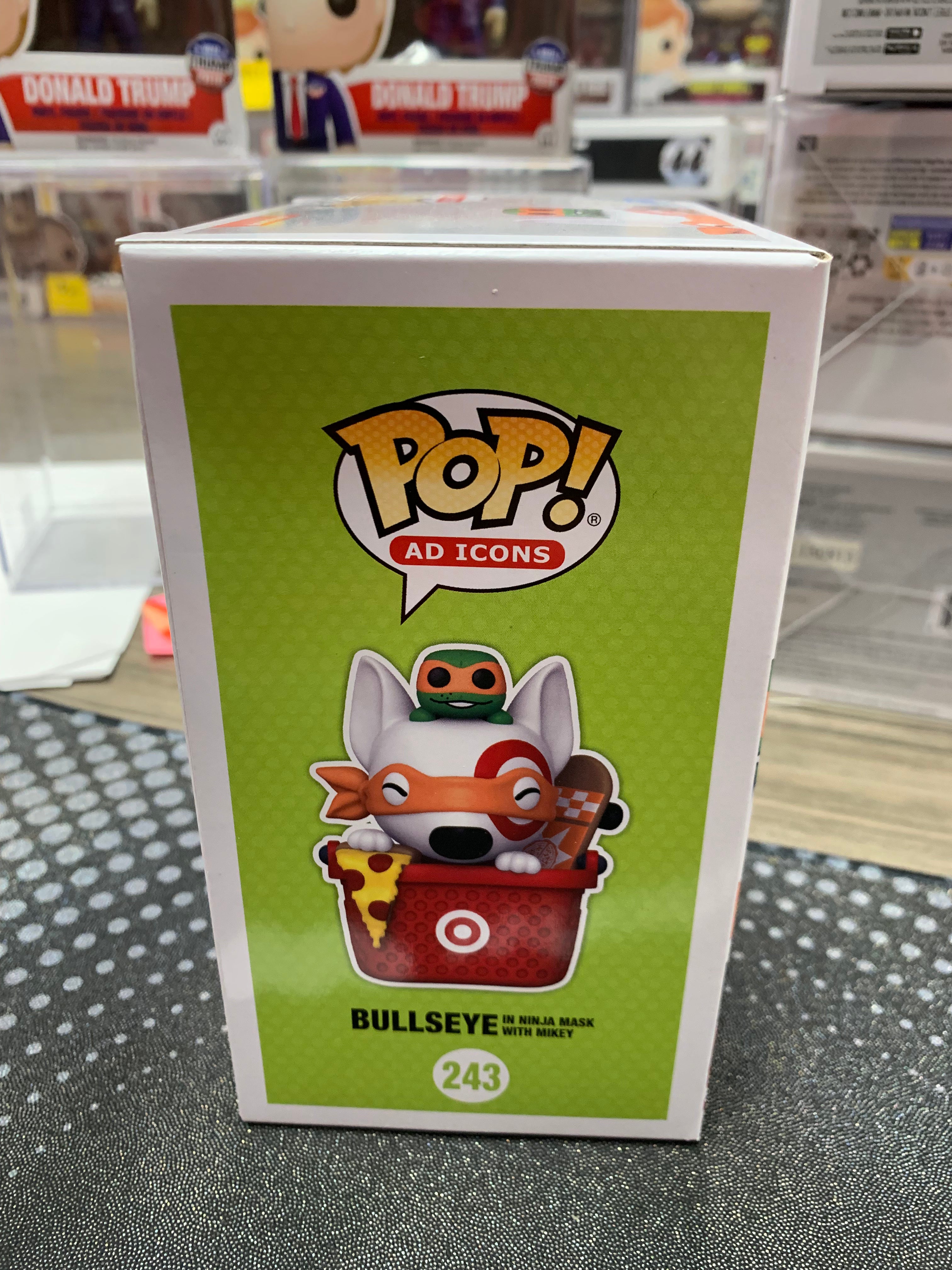 Bullseye in Ninja Mask with Mikey CHASE 243 Funko Pop