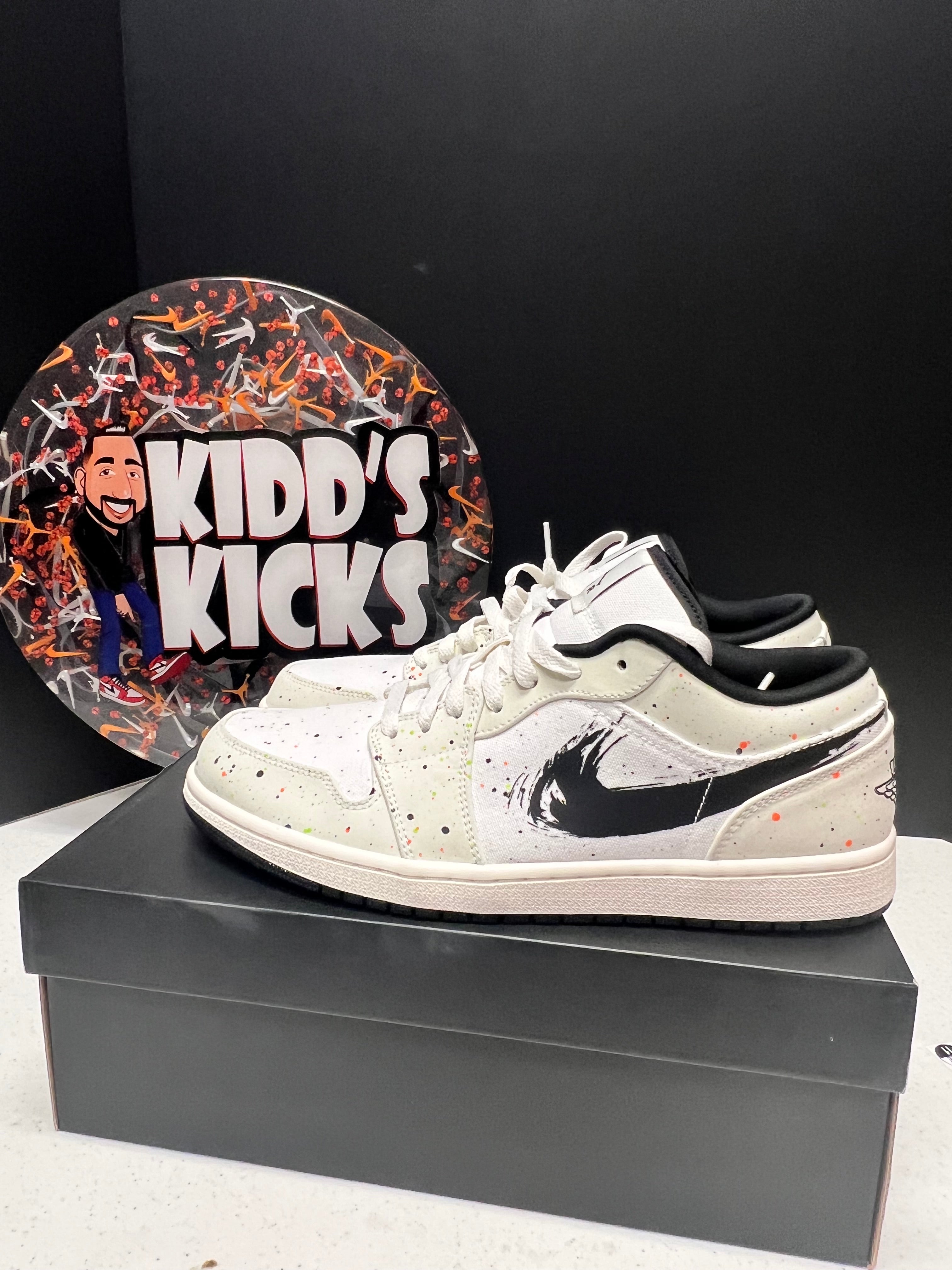 Jordan 1 Low Brushstroke